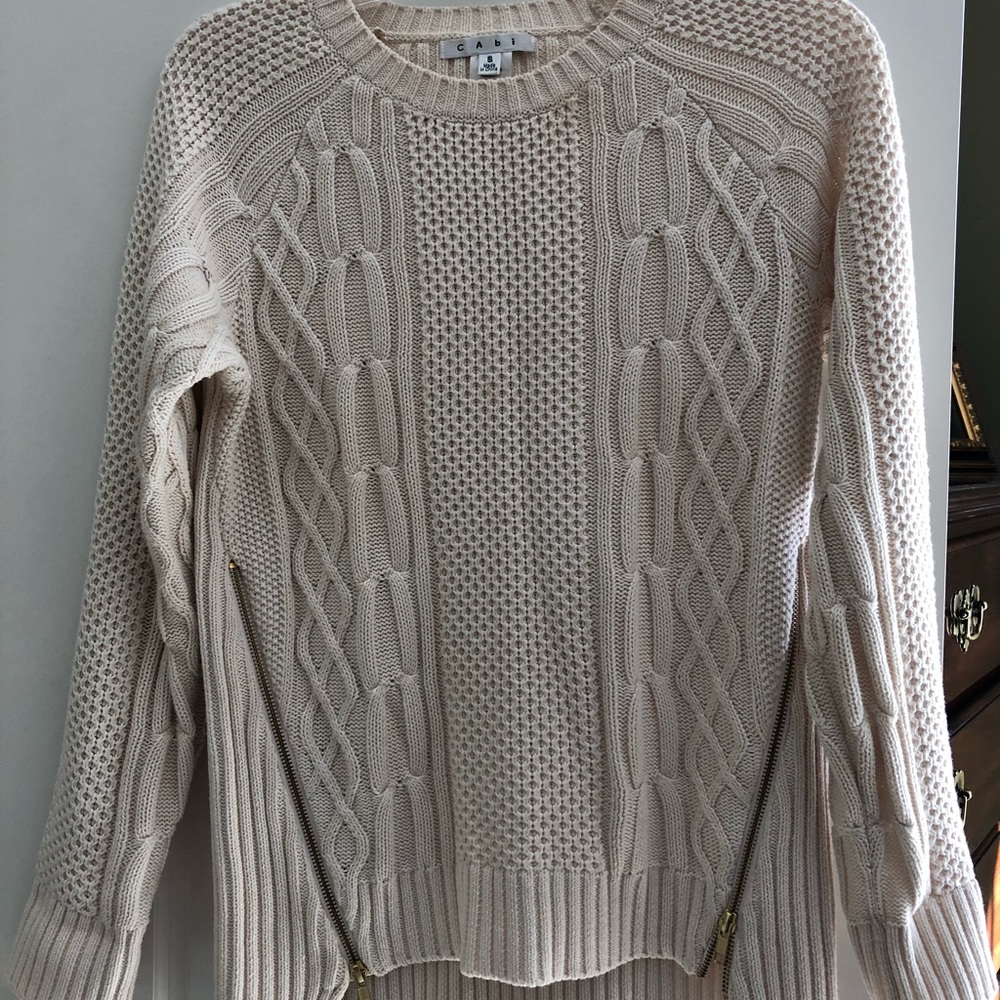 Cabi cream sweater